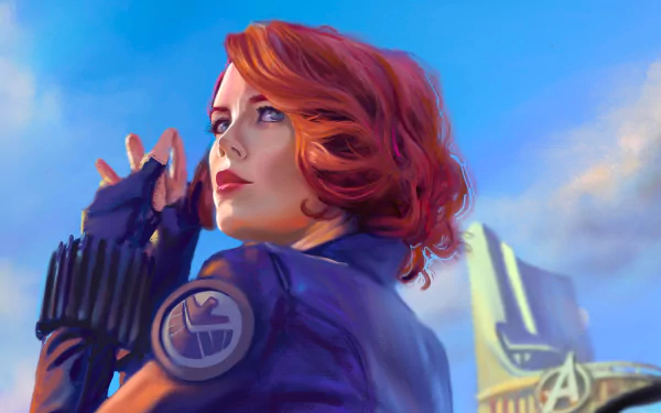 Comic Black Widow HD Desktop Wallpaper | Background Image