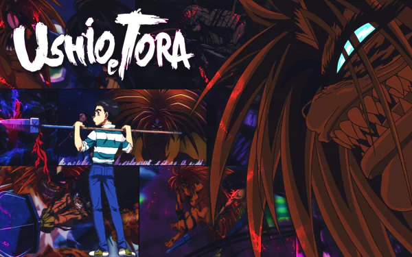Tora (Ushio & Tora) Ushio Aotsuki Anime Ushio & Tora HD Desktop Wallpaper | Background Image