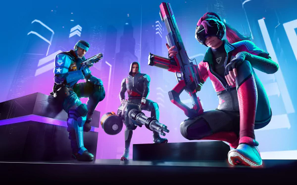 video game Hyper Scape HD Desktop Wallpaper | Background Image