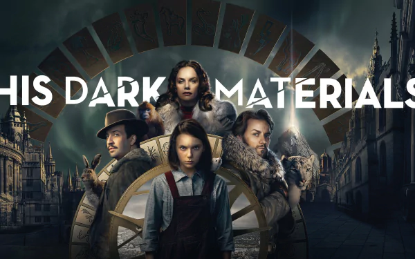 Dafne Keen Ruth Wilson Lin-Manuel Miranda James McAvoy TV Show His Dark Materials HD Desktop Wallpaper | Background Image