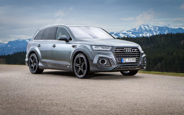 SUV car Audi vehicle Audi Q7 HD Desktop Wallpaper | Background Image