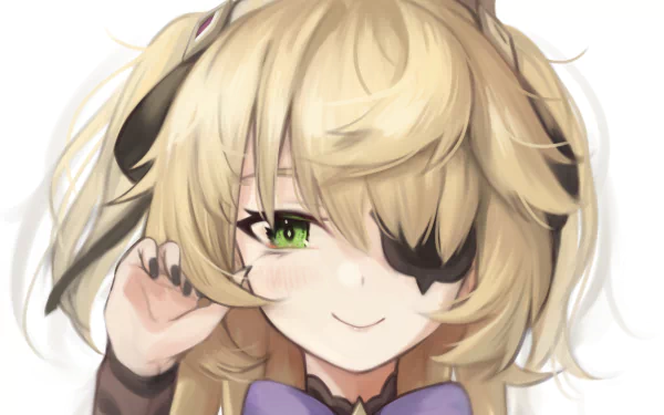 eye patch Fischl (Genshin Impact) video game Genshin Impact HD Desktop Wallpaper | Background Image