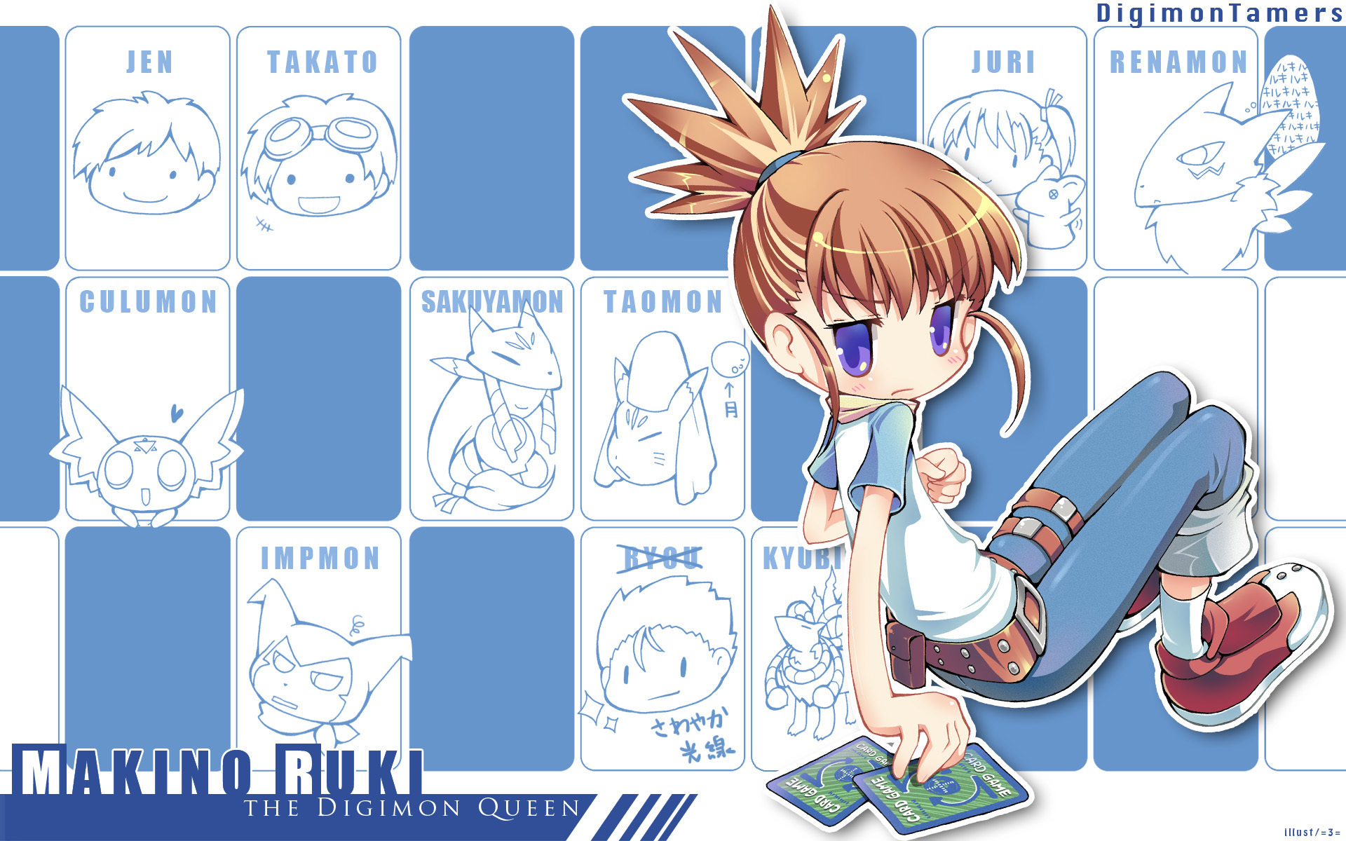 Anime Digimon desktop wallpaper