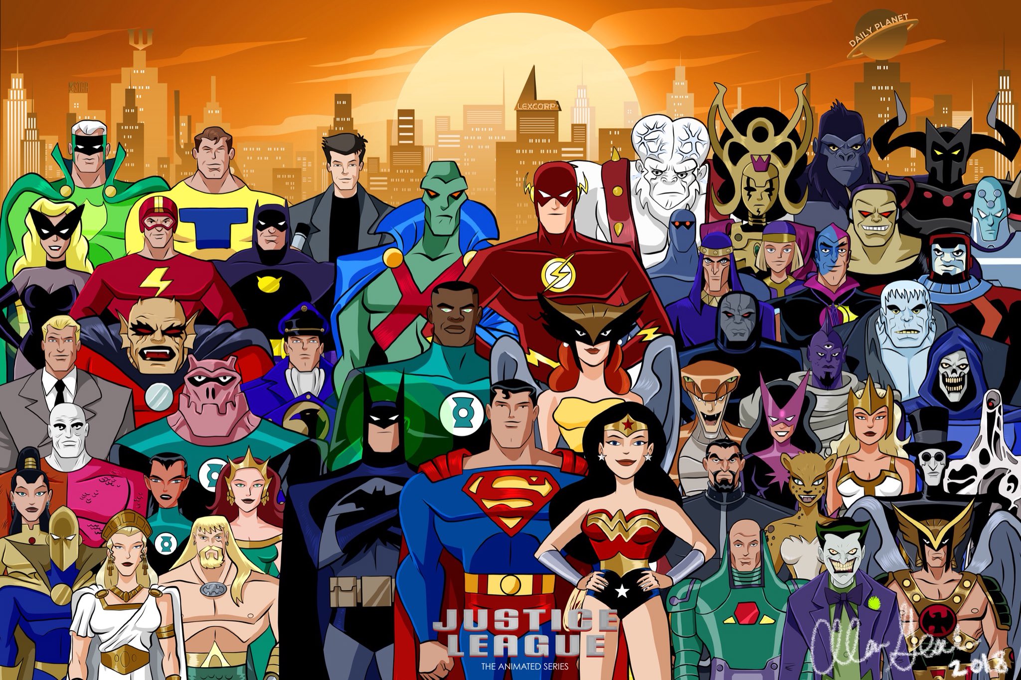Justice League HD Wallpaper by Alan Frank Gesek