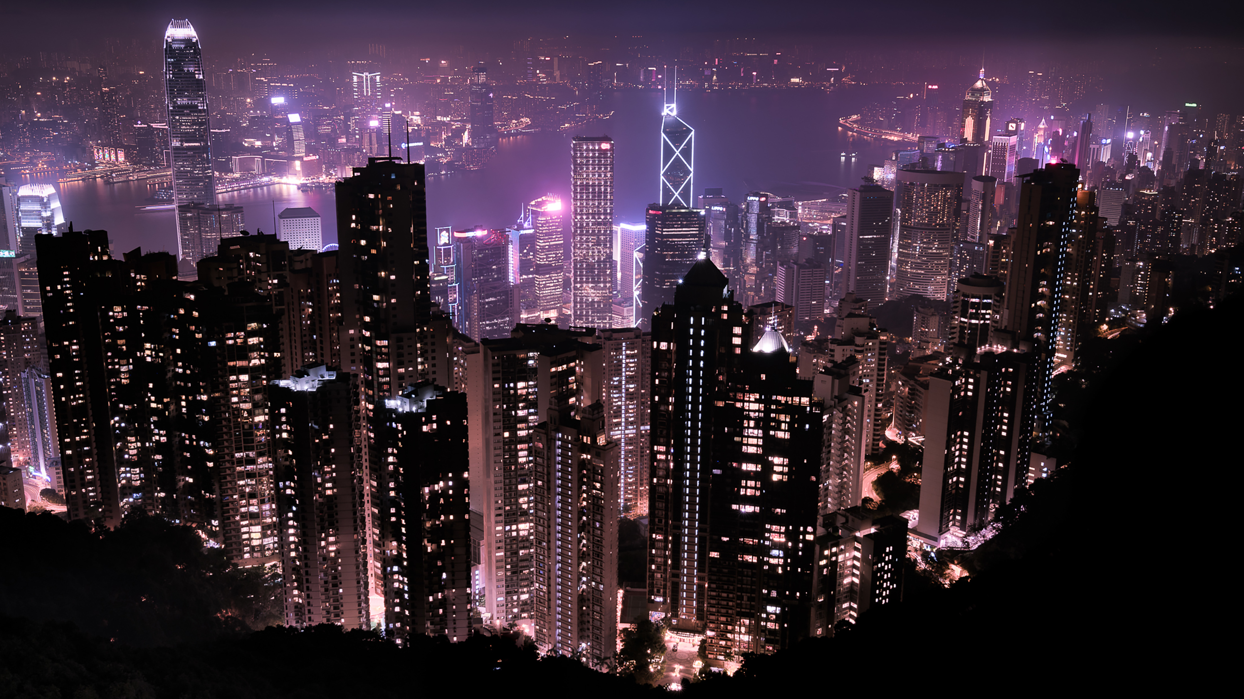 Hong Kong Skyline at Sunset