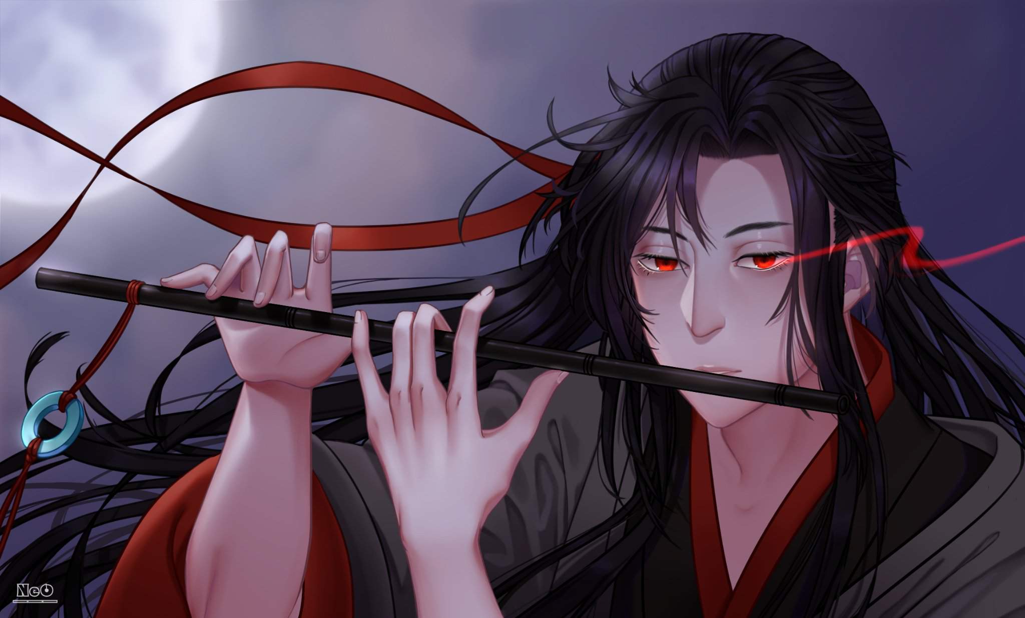 Mo Dao Zu Shi , Anime Flute HD wallpaper