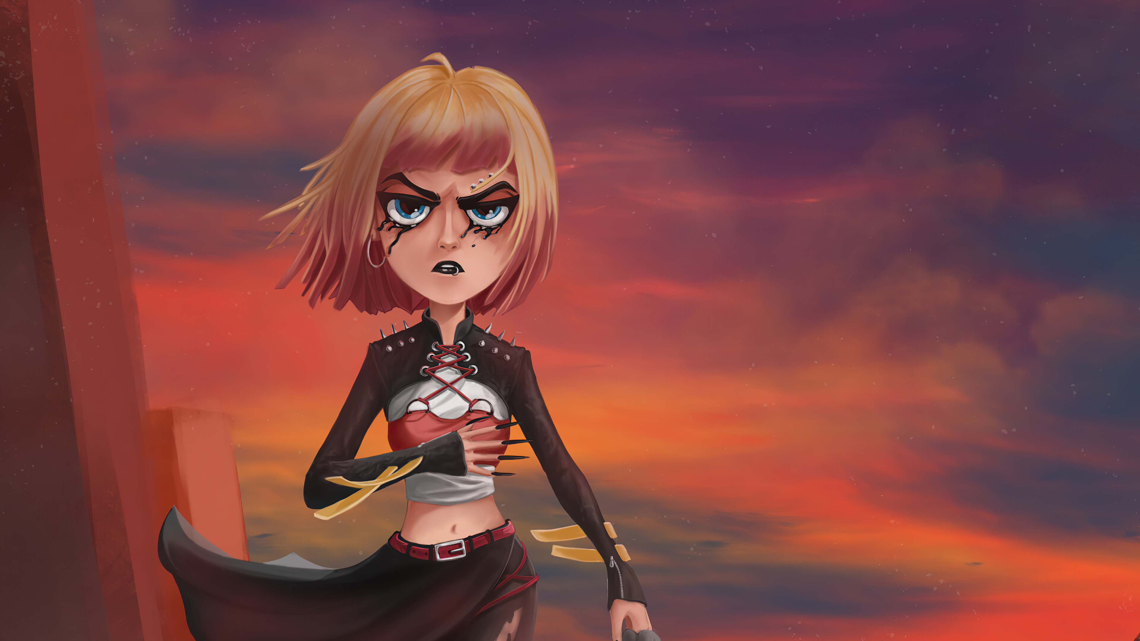 奇幻女性4k Ultra 高清壁纸 桌面背景 3840x2160