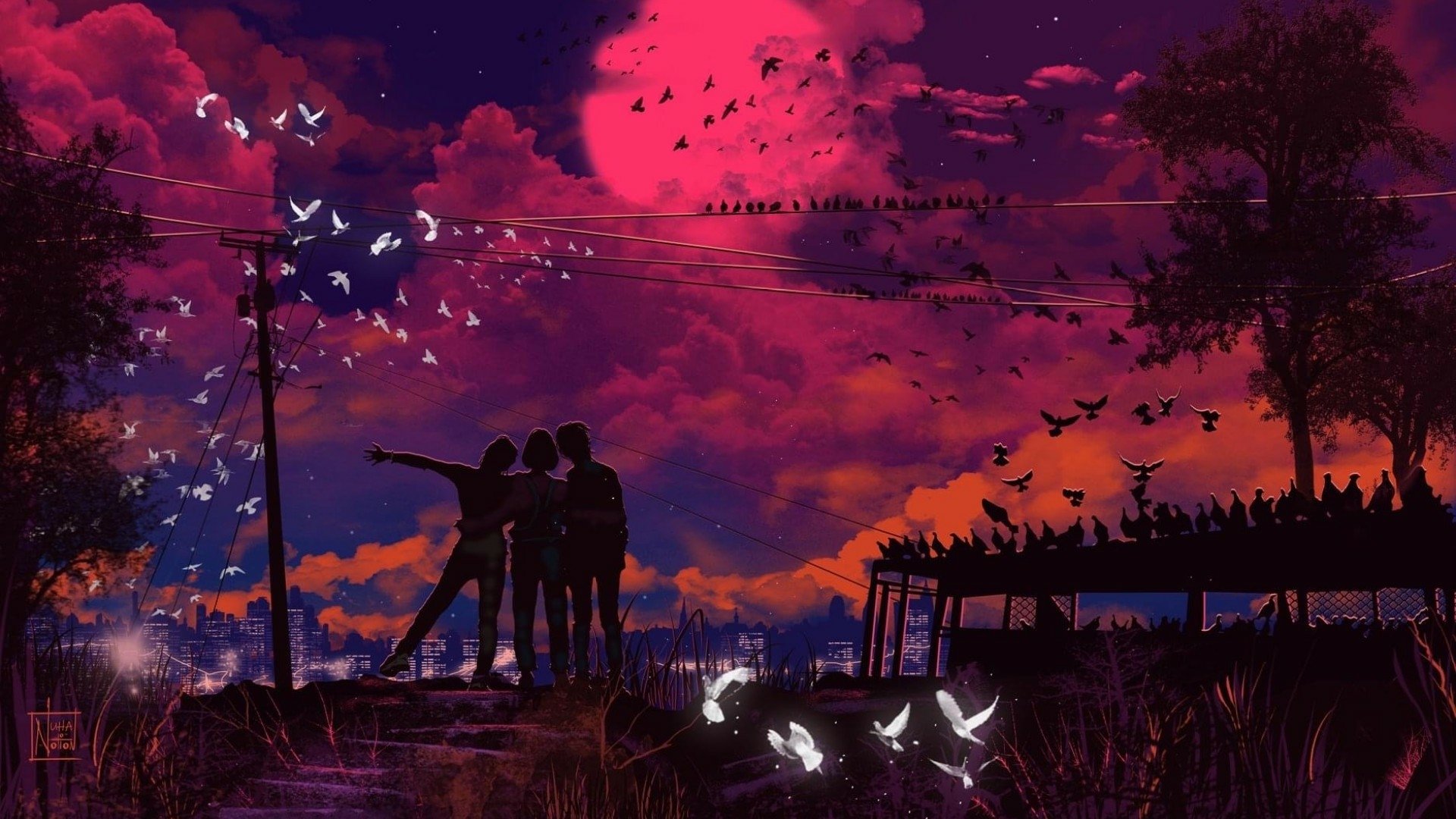 Download Artistic Painting HD Wallpaper by Nuha Notion