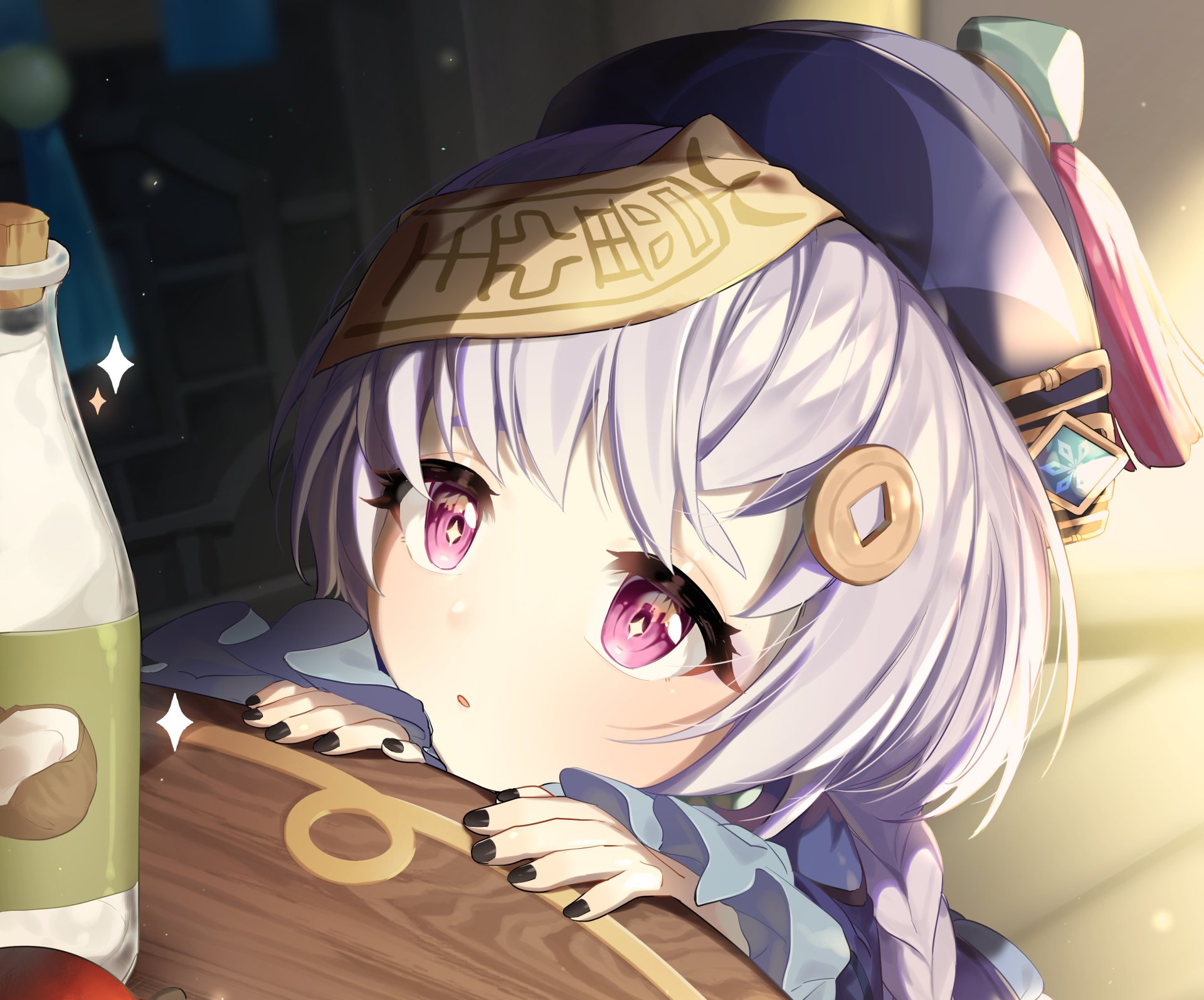 Download Qiqi (Genshin Impact) Video Game Genshin Impact HD Wallpaper by コポリ