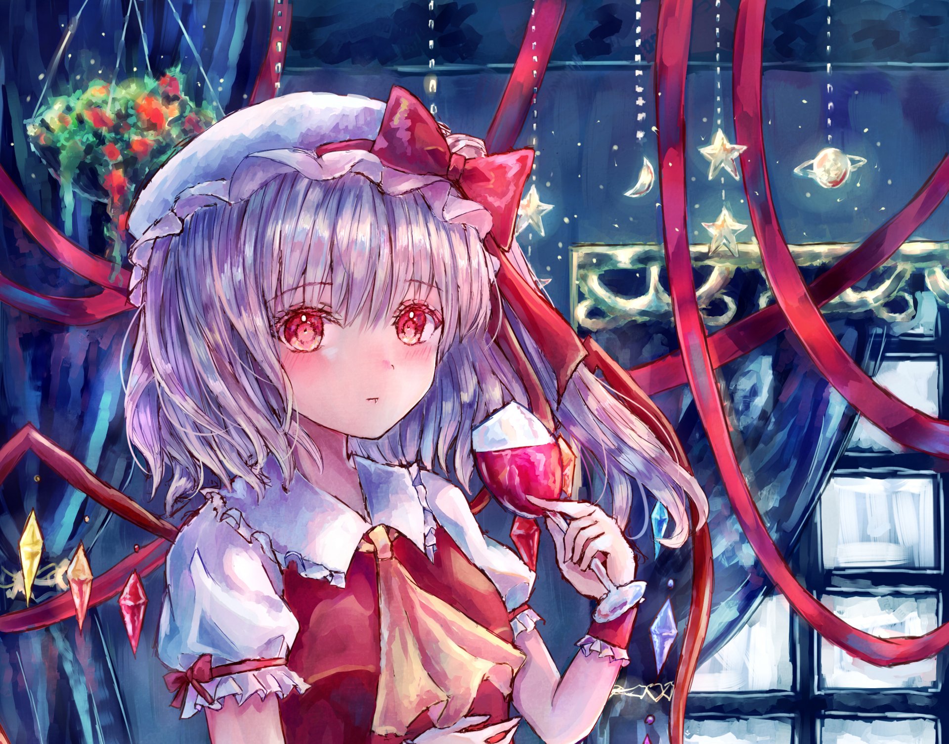 Download Flandre Scarlet Anime Touhou HD Wallpaper by すずしな綺雪
