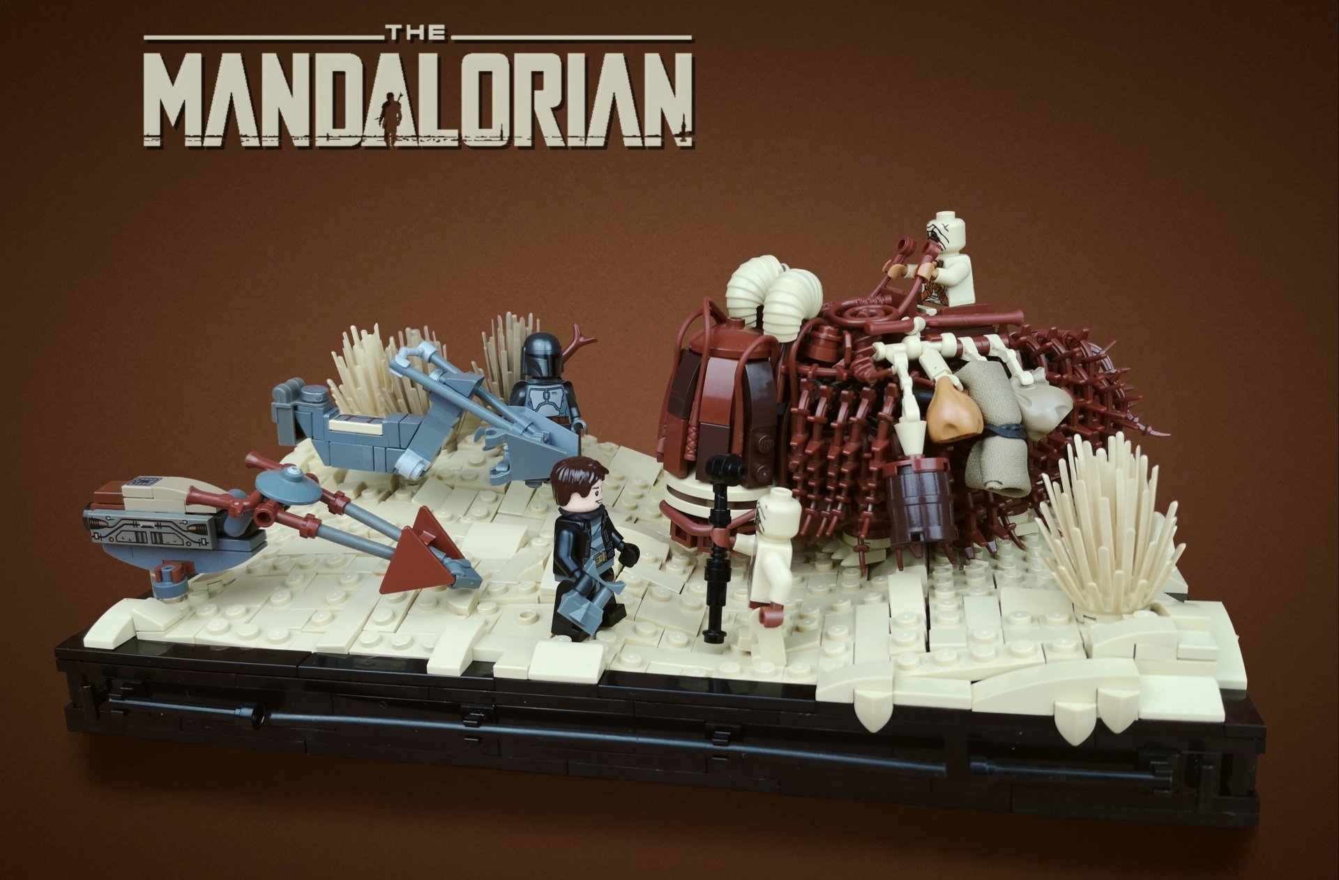 Download Toro Calican Tusken Raider The Mandalorian (TV Show) The Mandalorian (Character) Man Made Lego HD Wallpaper by CTR Bartosz
