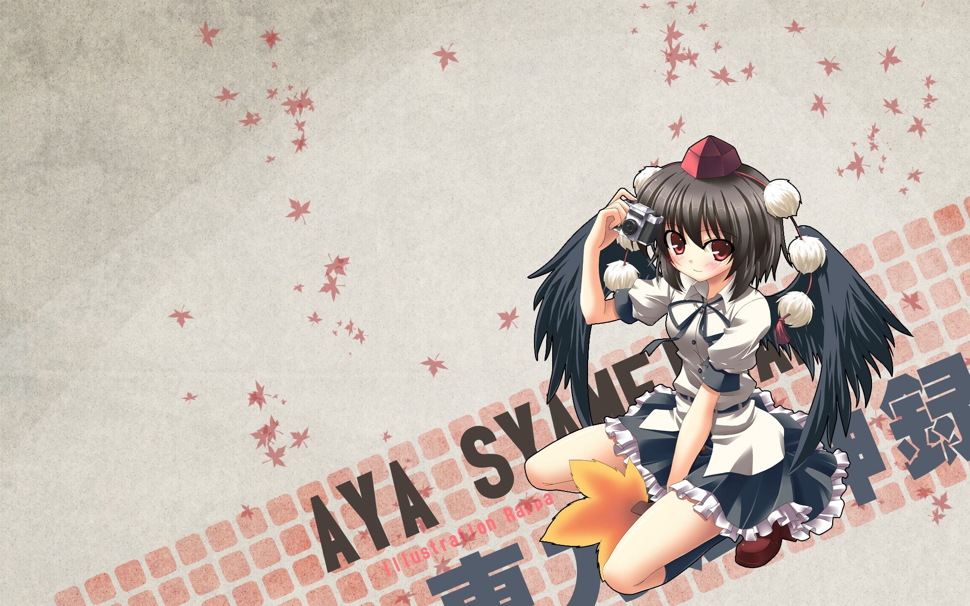 Download Aya Shameimaru Anime Touhou HD Wallpaper