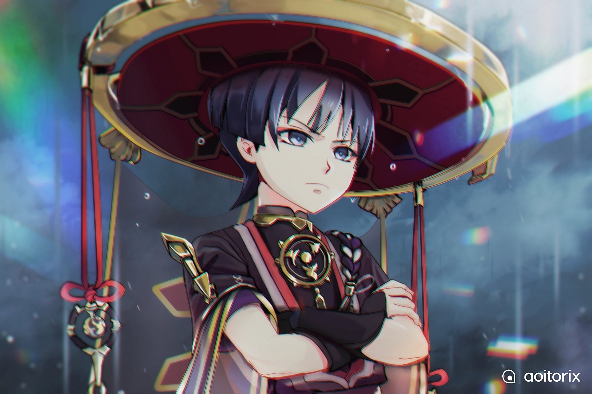 Download Scaramouche (Genshin Impact) Video Game Genshin Impact HD Wallpaper by aoitorix