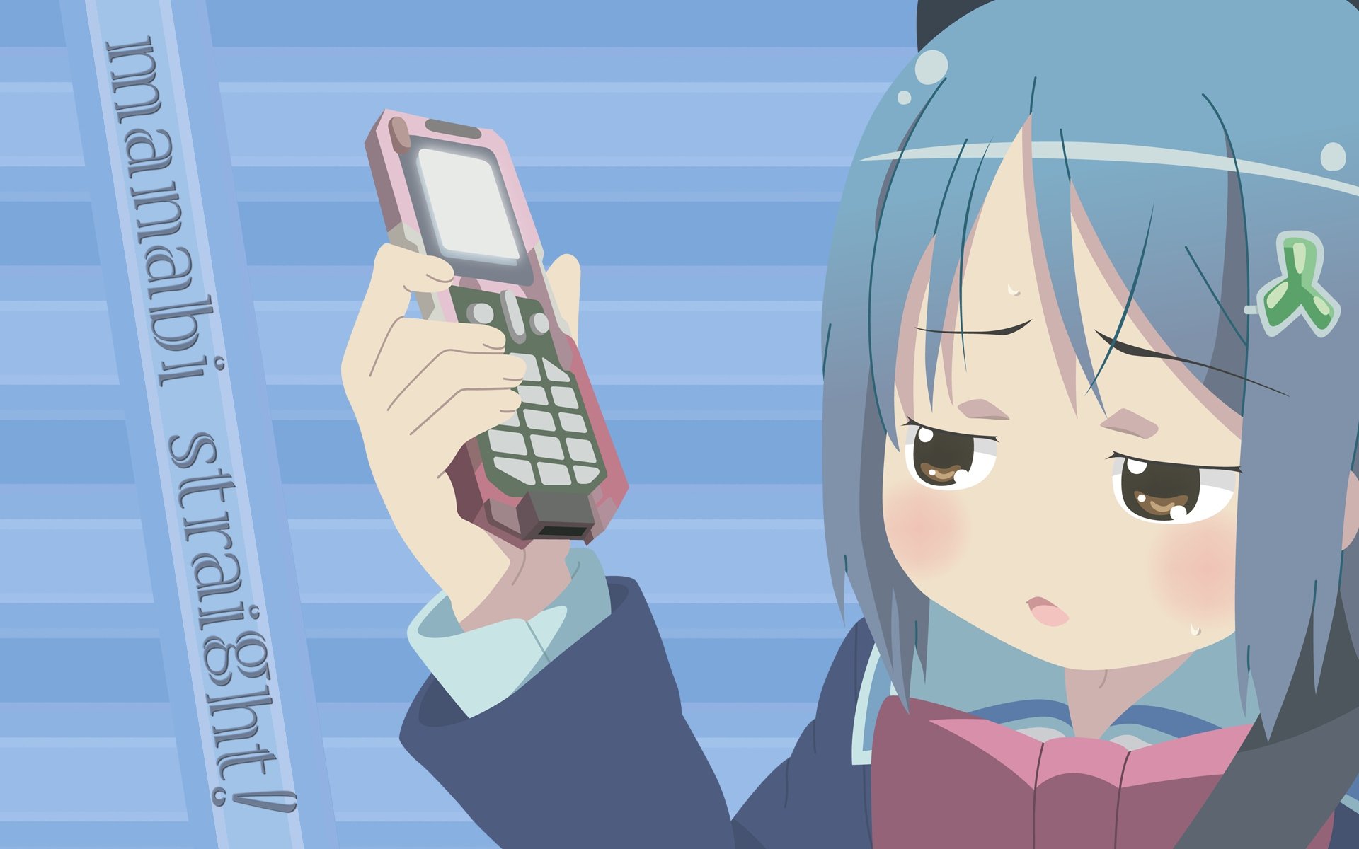 Download Anime Manabi Straight HD Wallpaper