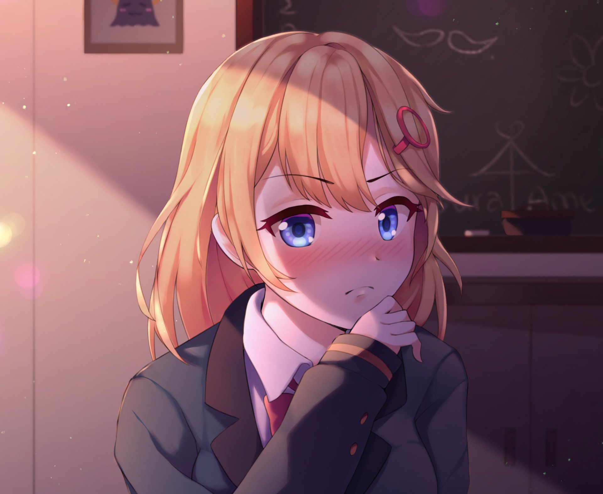 Download Watson Amelia Hololive Anime Virtual Youtuber HD Wallpaper by カ―ゴ_Cargo