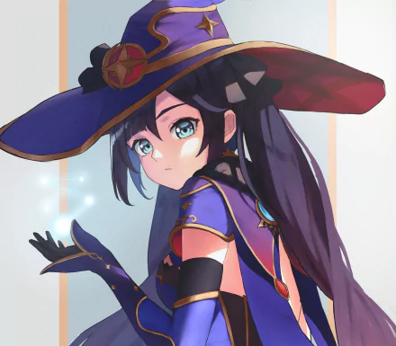 Mona (Genshin Impact) video game Genshin Impact HD Desktop Wallpaper | Background Image