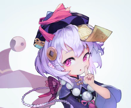 Qiqi (Genshin Impact) video game Genshin Impact HD Desktop Wallpaper | Background Image