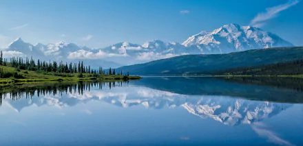  Denali National Park, Alaska Range, Wonder Lake