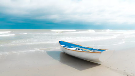 shore sea vehicle boat HD Desktop Wallpaper | Background Image