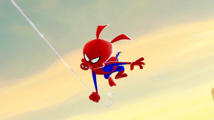 Spider-Ham movie Spider-Man: Into The Spider-Verse HD Desktop Wallpaper | Background Image