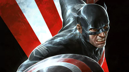 Comic Captain America HD Desktop Wallpaper | Background Image