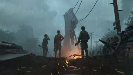 military World War II HD Desktop Wallpaper | Background Image