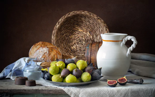 fruit fig photography still life HD Desktop Wallpaper | Background Image