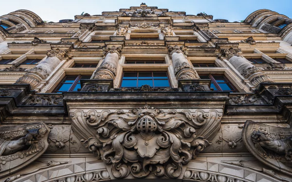 facade palace saxony Dresden man made architecture HD Desktop Wallpaper | Background Image