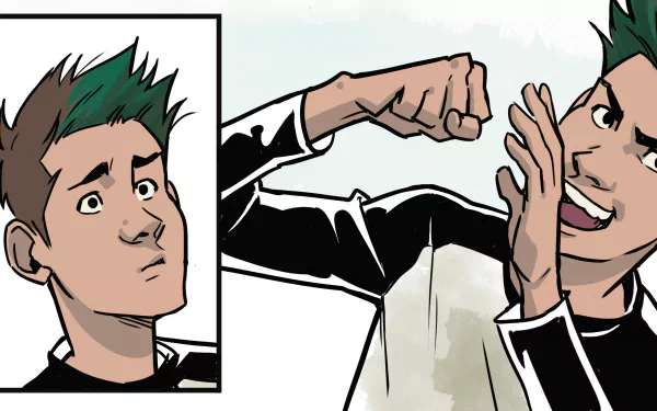 DC Comics Garfield Logan Beast Boy Comic Teen Titans: Beast Boy HD Desktop Wallpaper | Background Image