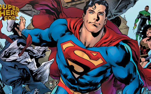 Kal-El Clark Kent DC Comics John Stewart (Green Lantern) Green Lantern Wonder Woman Comic Superman HD Desktop Wallpaper | Background Image