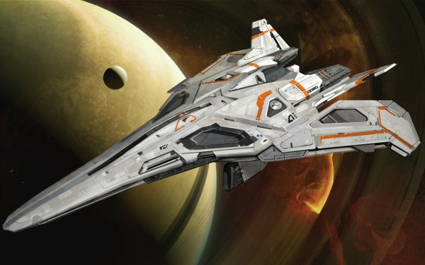 Sci Fi Spaceship HD Wallpaper | Background Image