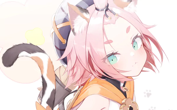 Diona (Genshin Impact) video game Genshin Impact HD Desktop Wallpaper | Background Image