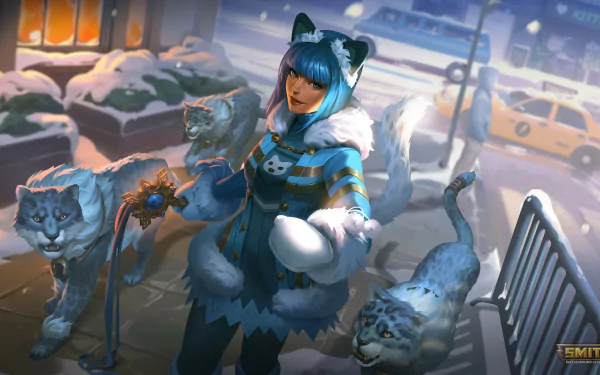  Snow Kitten Bastet