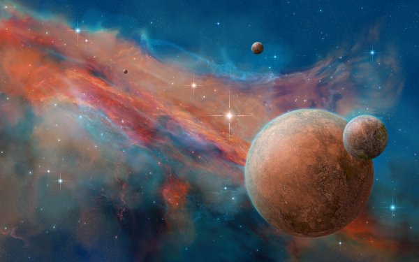 Sci Fi Planets Space Planet Nebula HD Wallpaper | Background Image