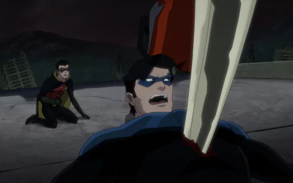 Robin (DC Comics) Nightwing Dick Grayson Damian Wayne movie Justice League Dark: Apokolips War HD Desktop Wallpaper | Background Image