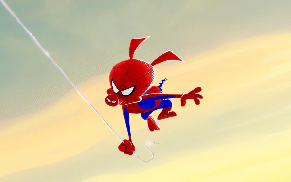 Spider-Ham movie Spider-Man: Into The Spider-Verse HD Desktop Wallpaper | Background Image