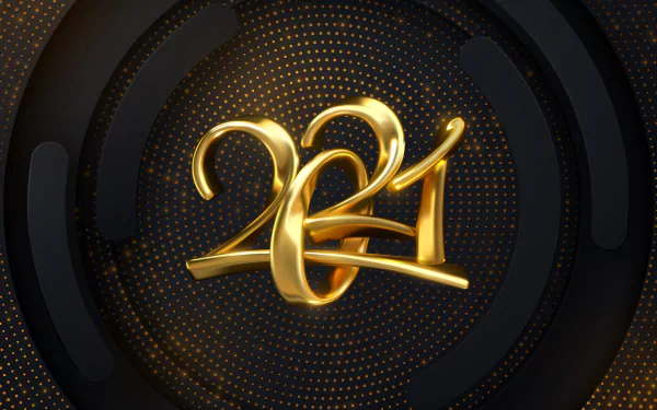 holiday New Year 2021 HD Desktop Wallpaper | Background Image