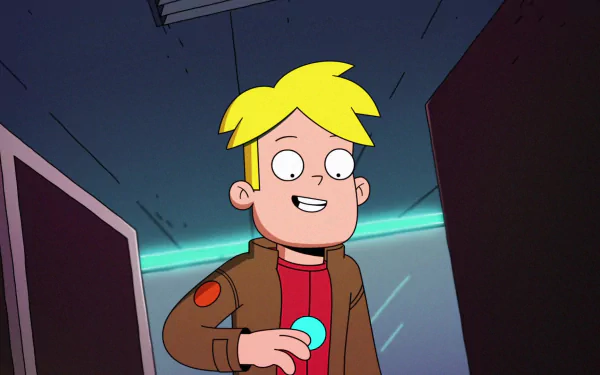 blonde Gary Goodspeed TV Show Final Space HD Desktop Wallpaper | Background Image