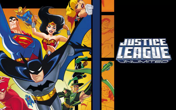 Aquaman Oliver Queen Martian Manhunter Wally West Doctor Fate (DC Comics) Green Lantern John Stewart (Green Lantern) Flash Green Arrow Superman Wonder Woman Batman TV Show Justice League Unlimited HD Desktop Wallpaper | Background Image