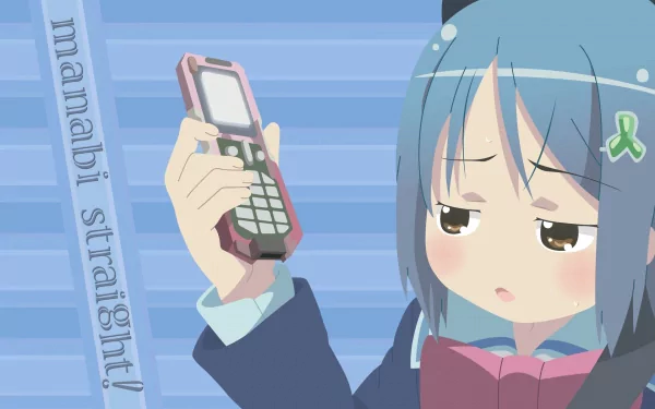 Anime Manabi Straight HD Desktop Wallpaper | Background Image