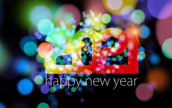 Happy New Year holiday New Year 2021 HD Desktop Wallpaper | Background Image