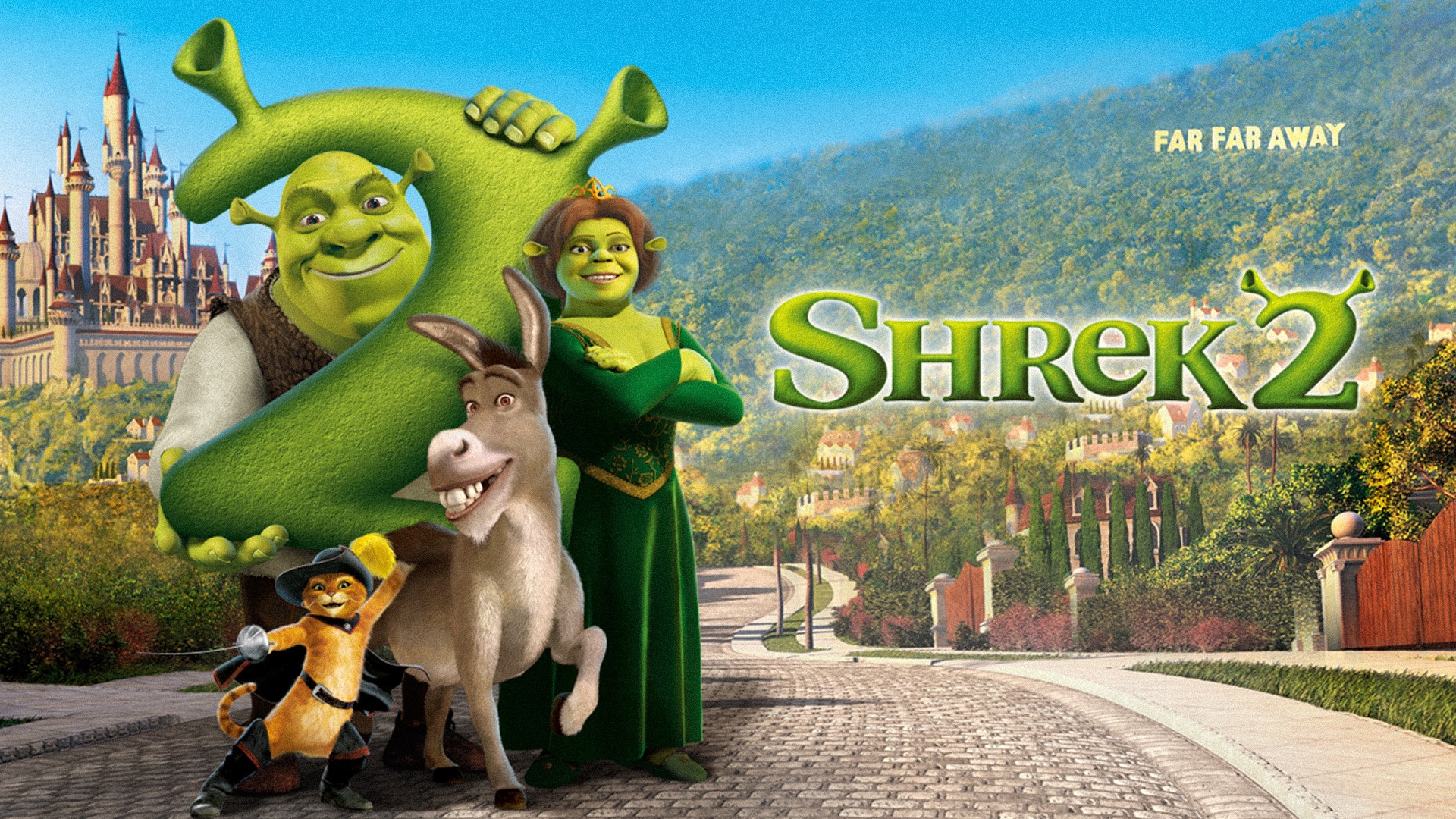 HD shrek and donkey wallpapers