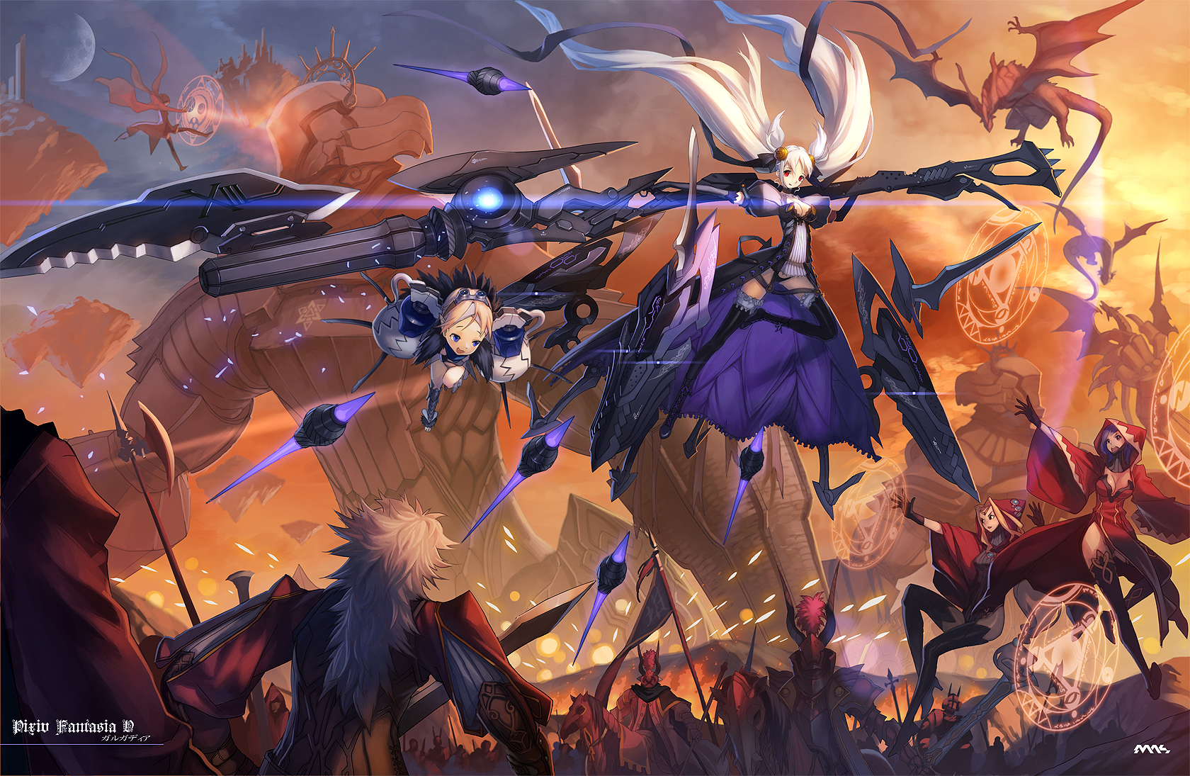 Pixiv Fantasia Wallpaper and Background | 1680x1095 | ID:112174