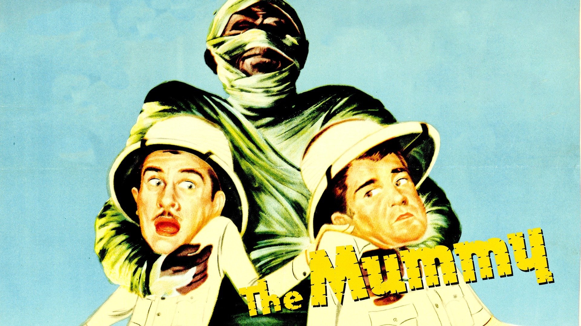Abbott and Costello Meet The Mummy HD Wallpaper