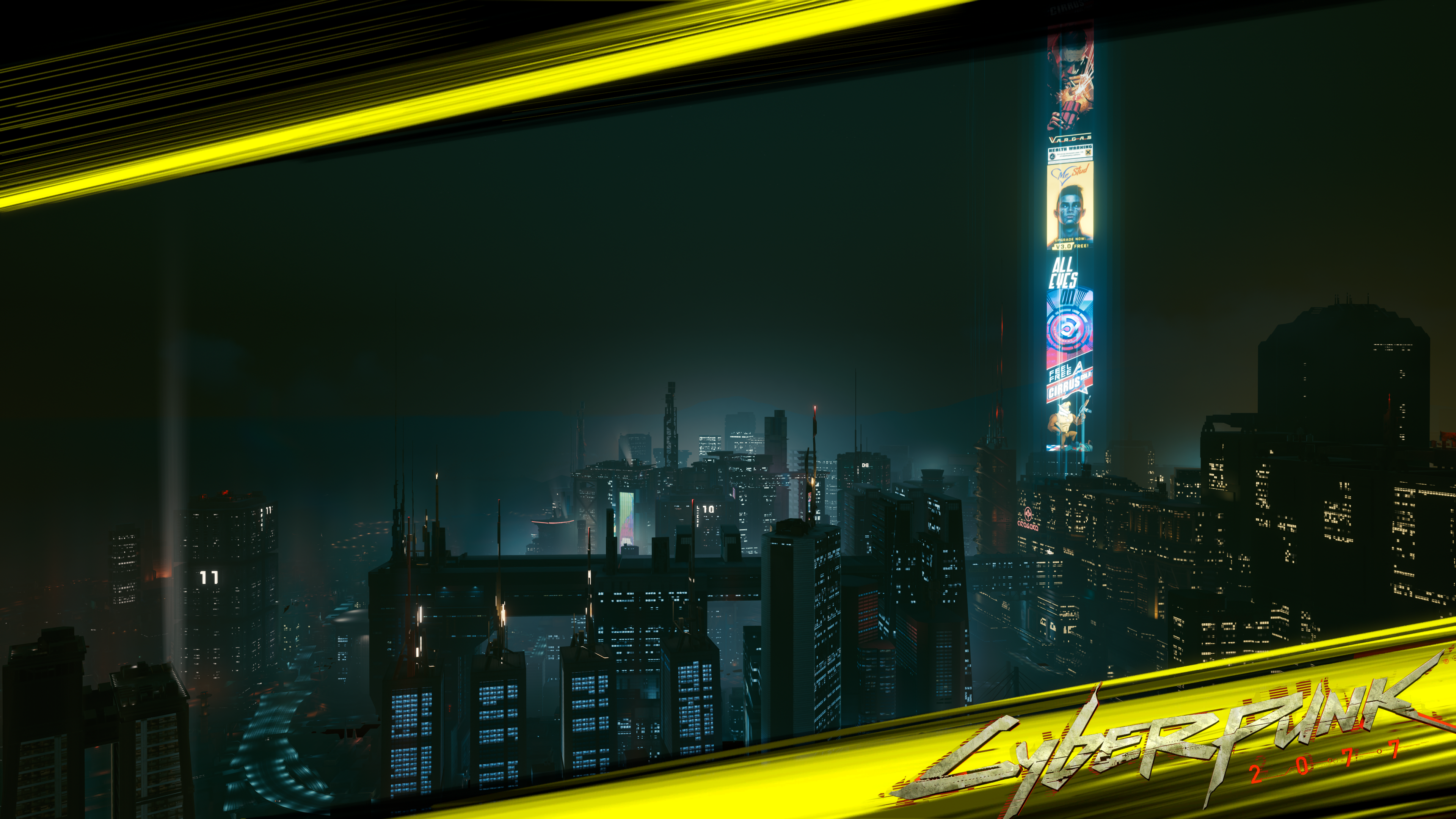 Night City Revisited - Cyberpunk 2077 [4K]. : r/wallpapers