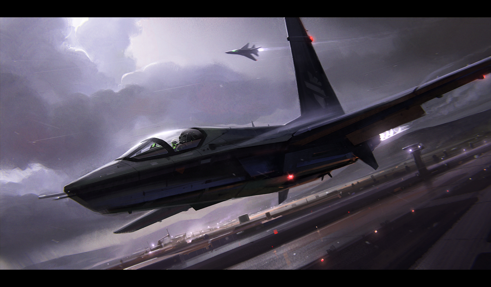 Military jet fighter desktop wallpaper