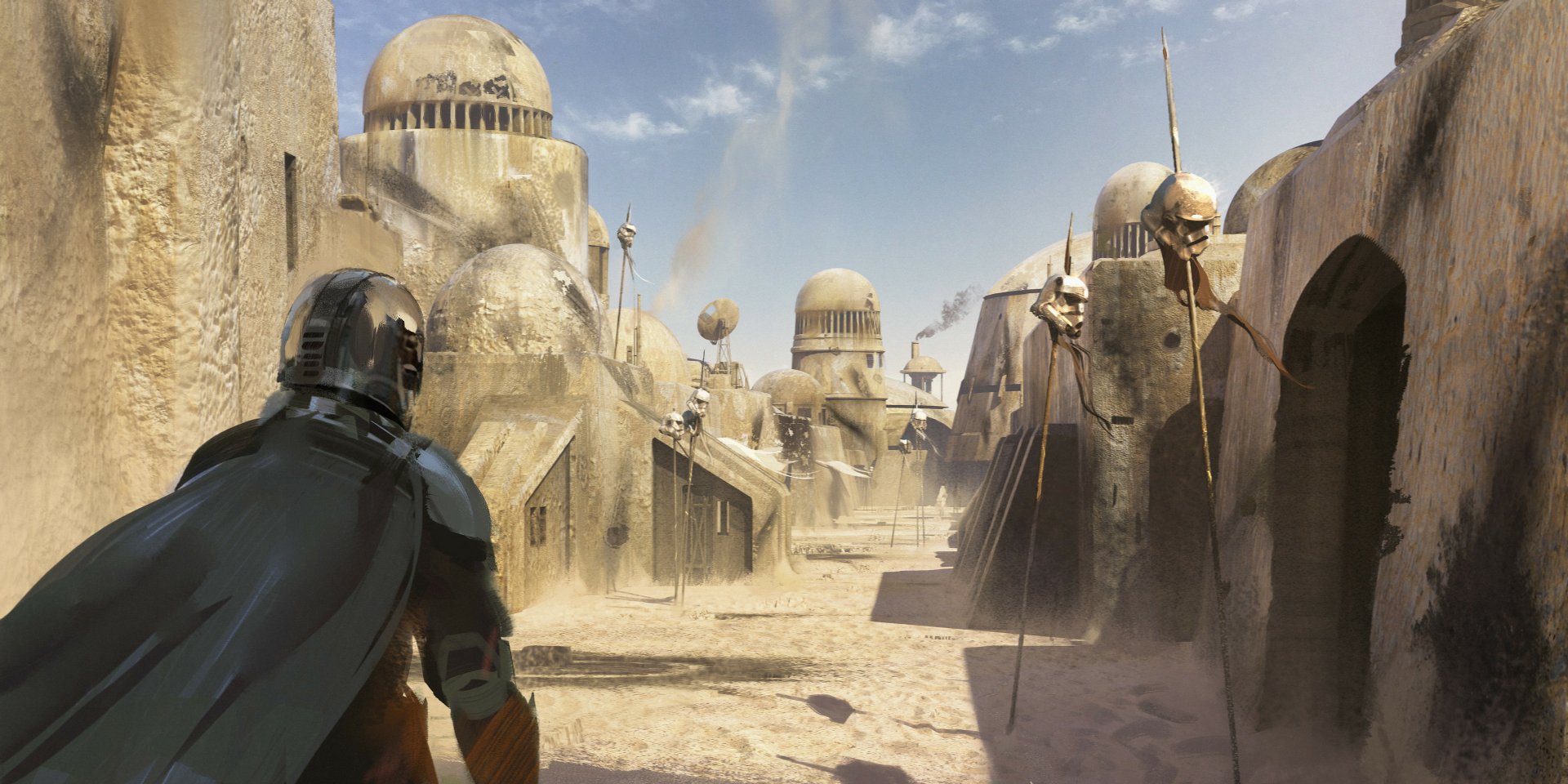 Download The Mandalorian (Character) TV Show The Mandalorian (TV Show) HD Wallpaper by Jama Jurabaev