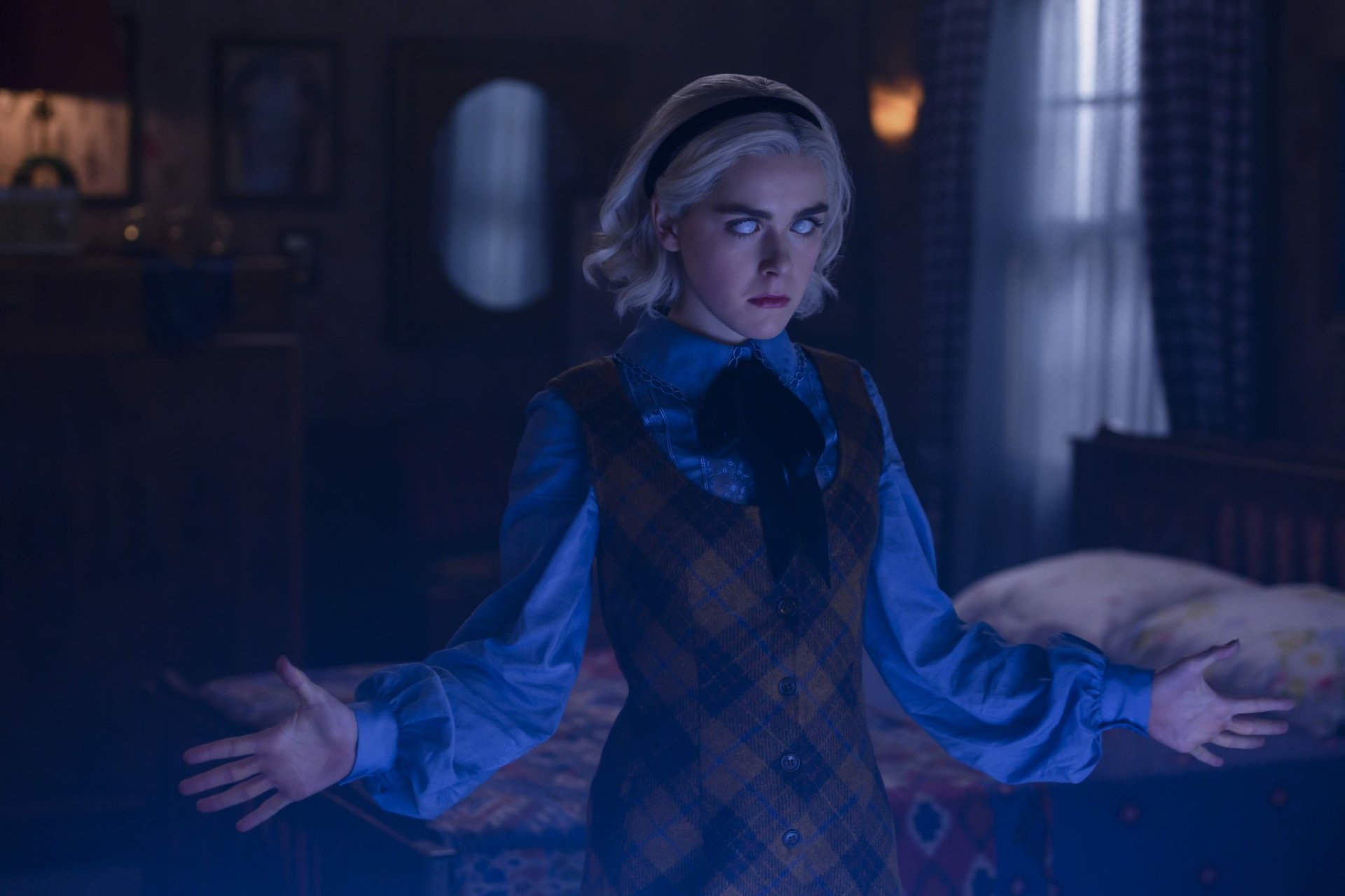 Download Kiernan Shipka Sabrina Spellman TV Show Chilling Adventures Of Sabrina HD Wallpaper