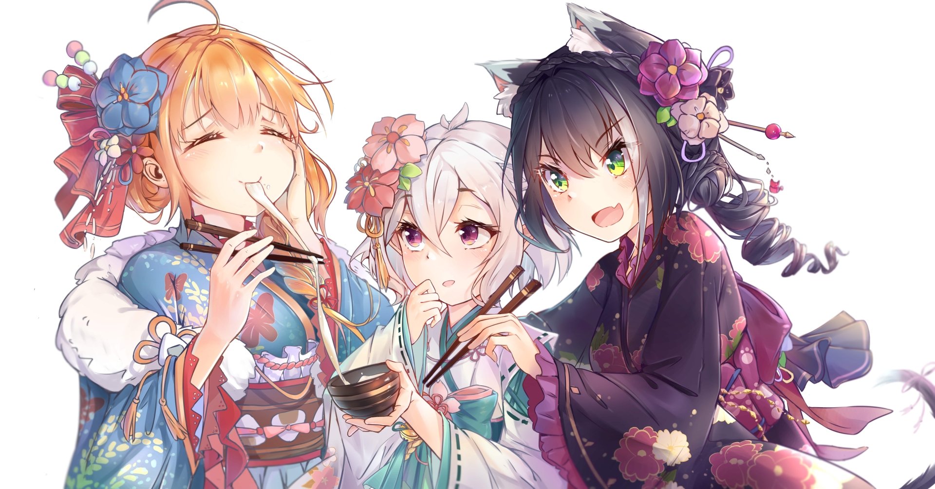 Download Kokoro Natsume Karyl Momochi Pecorine (Princess Connect) Anime Princess Connect! Re:Dive 8k Ultra HD Wallpaper by 障礙貓