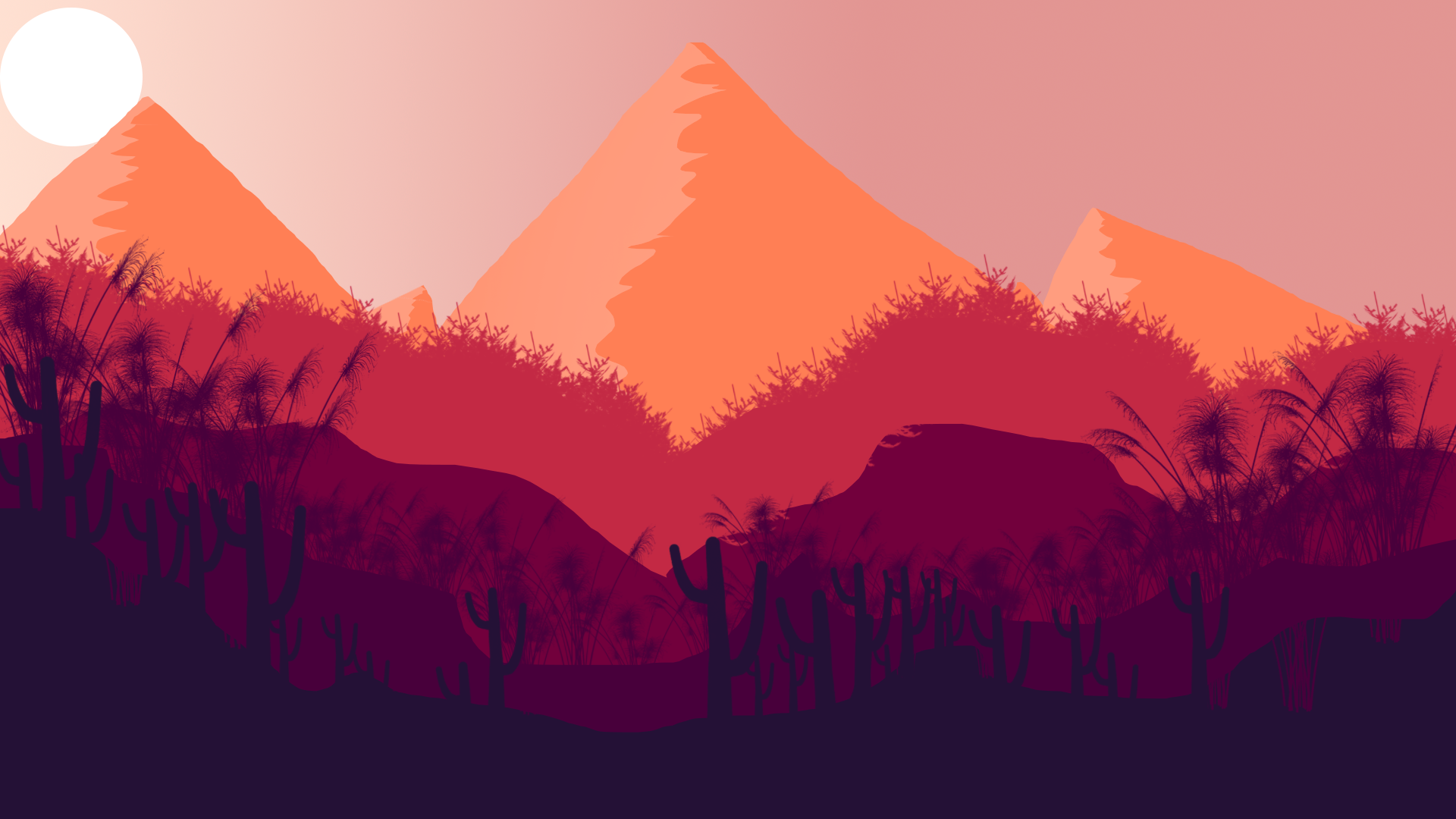 Download Pyramid Artistic Landscape HD Wallpaper by z1lo